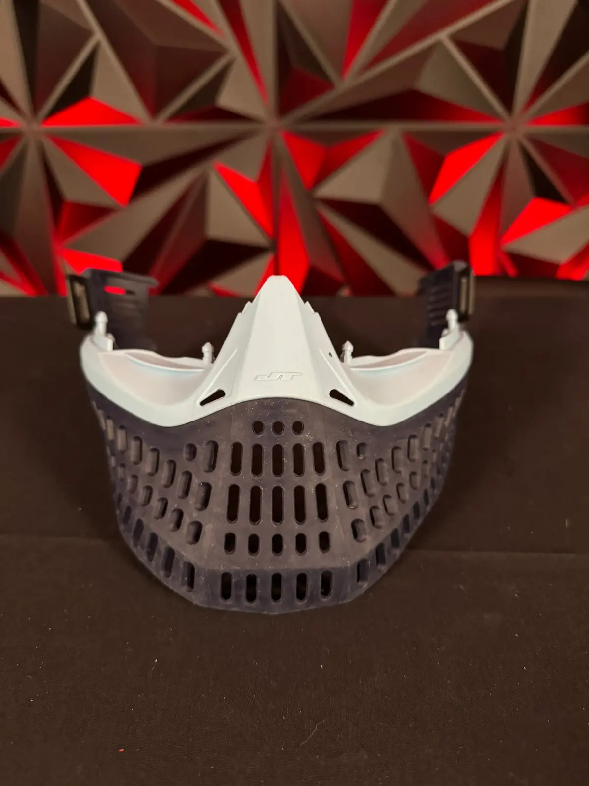 Used Jt Proflexx Paintball Mask -  Frame And Skirt Only - Navy Blue/Powered Blue 1