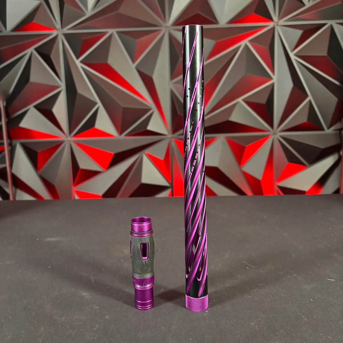 Used Hk Army Lazr Barrel Tip- Orbit (Purple/Black) 1