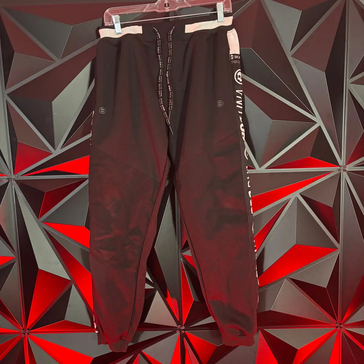 Used Infamous Pro Dna Sicario Jogger Paintball Pants - Large - White 1