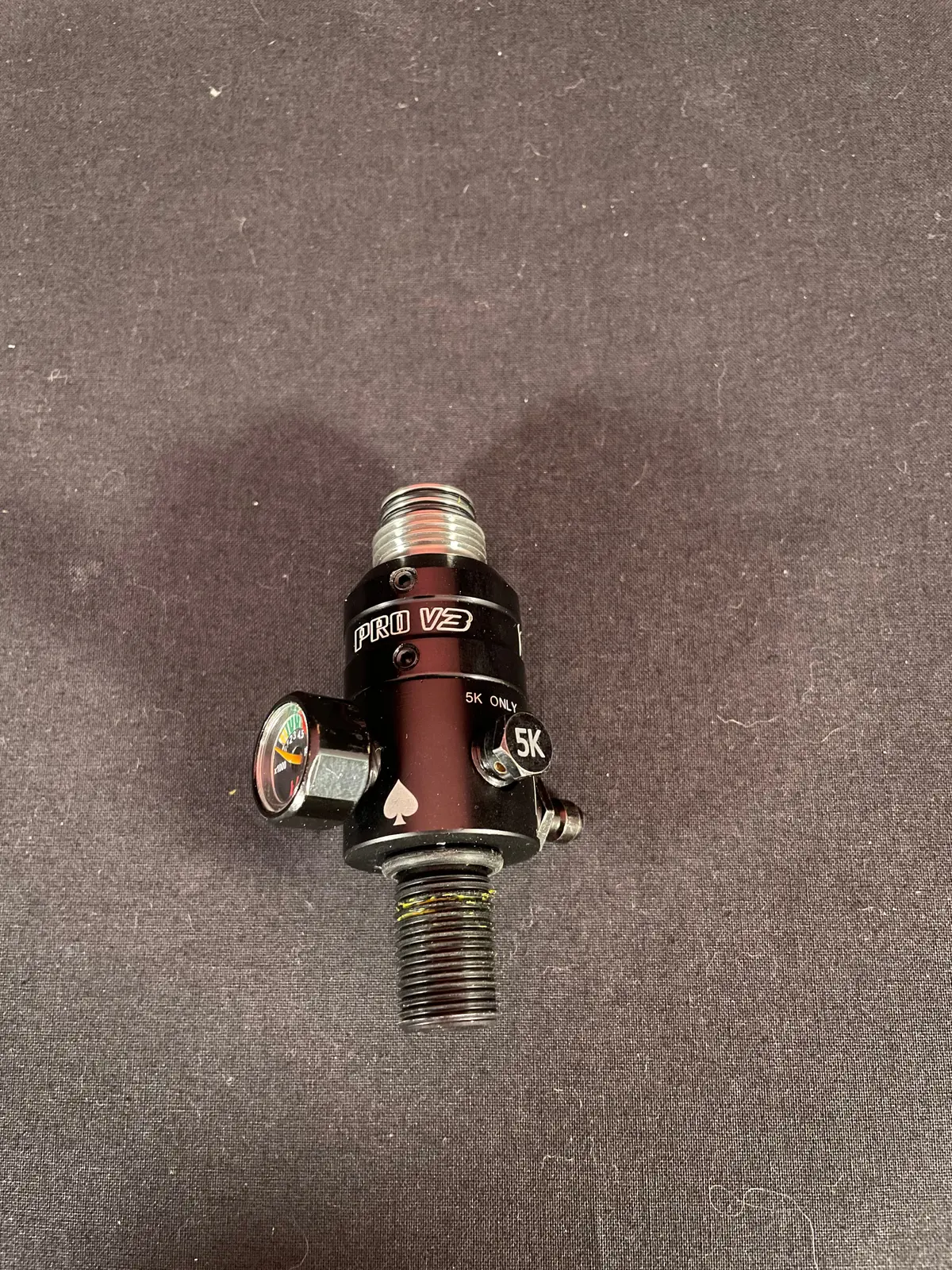 Used Ninja Prov3 Paintball Regulator - Stainless Steel 1