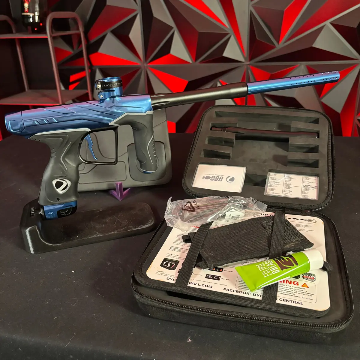 Used Dye Dls Paintball Marker - Blue Wave 1
