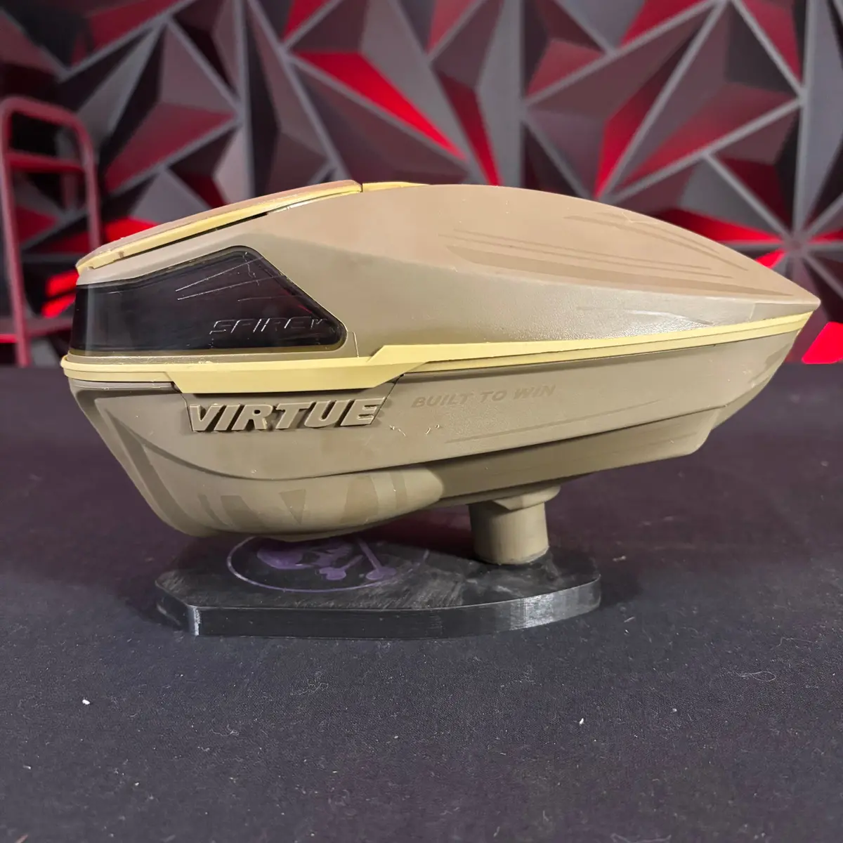 Used Virtue Spire 5 Paintball Loader - Desert Storm 1
