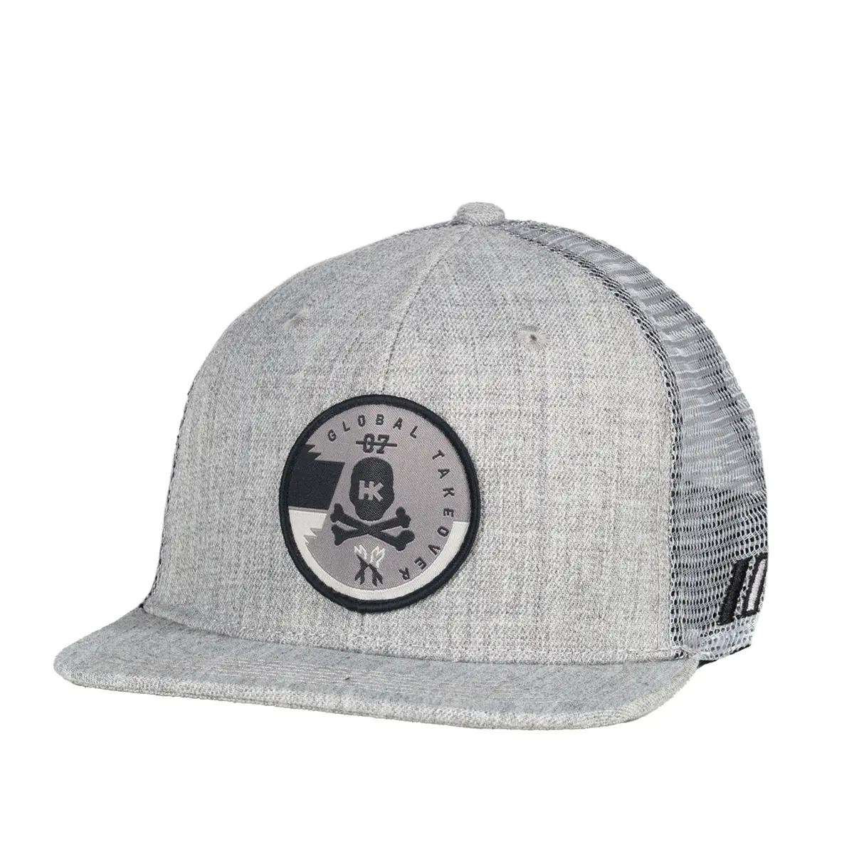Hk Army Drift Snapback Hat - Grey 1