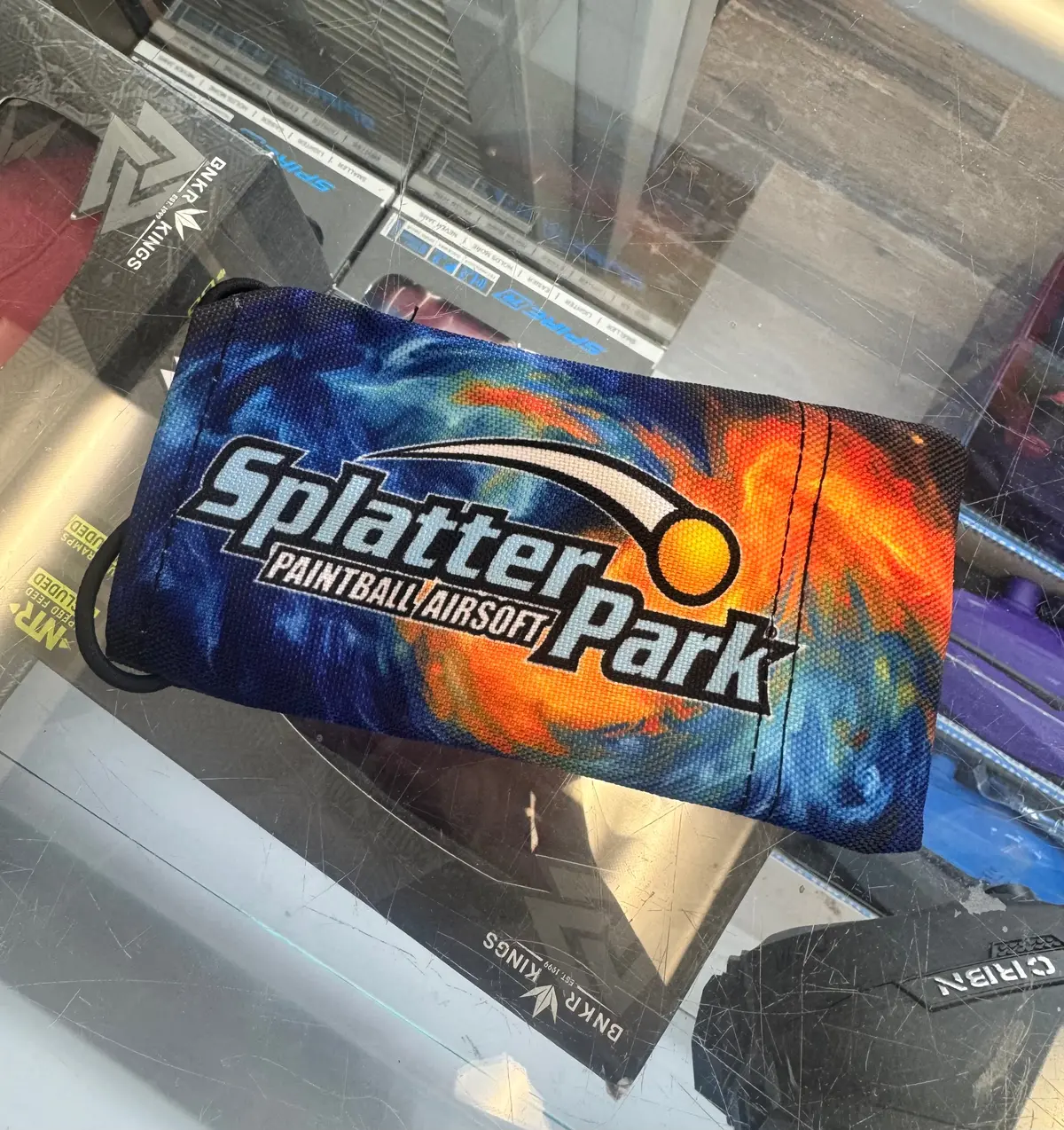 Splatterpark X Jt Paintball "Certified Shooter" Cosmic Barrel Cover 1