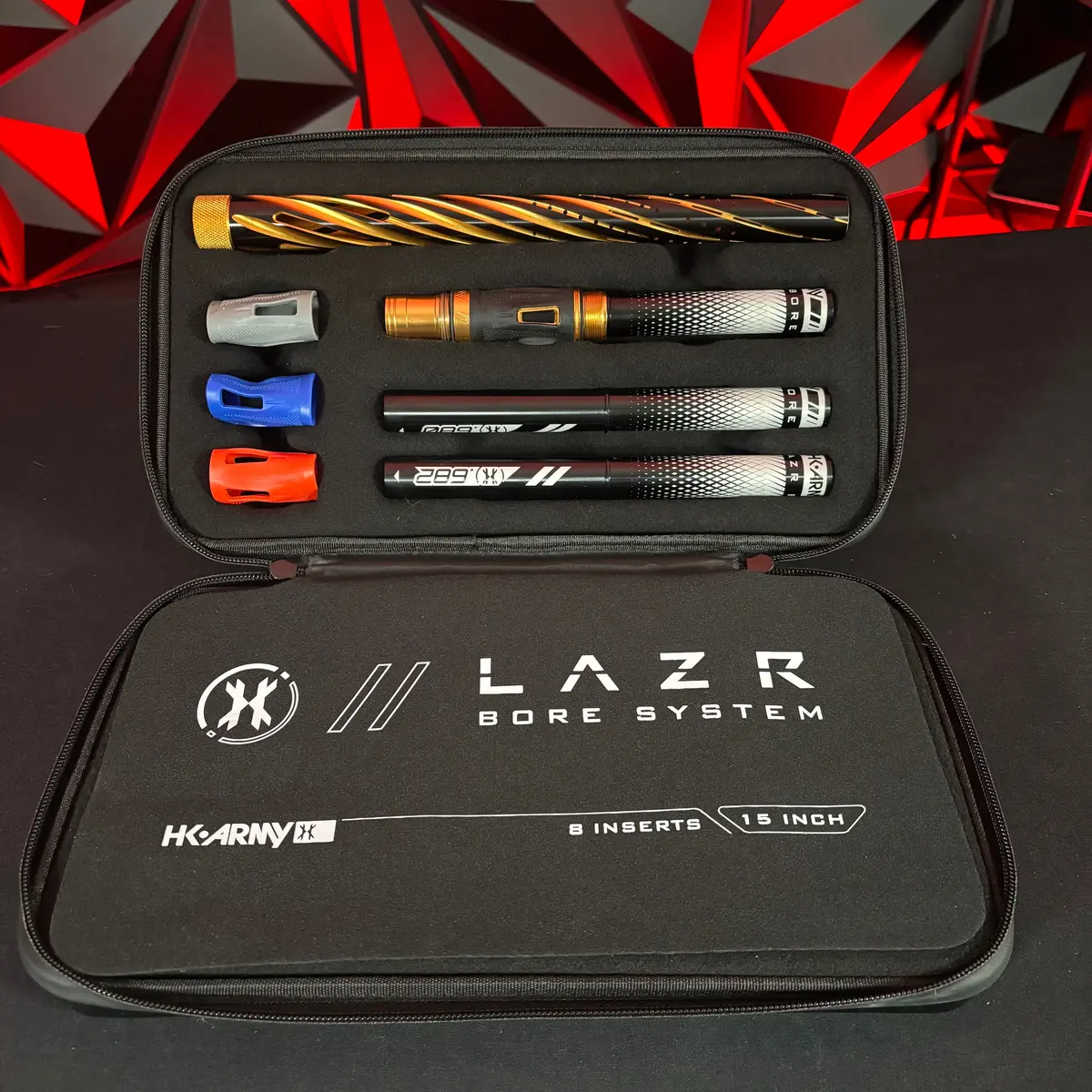 Used Hk Army Lazr "Orbit" Barrel Kit - Black/Gold - Ac Threaded 1