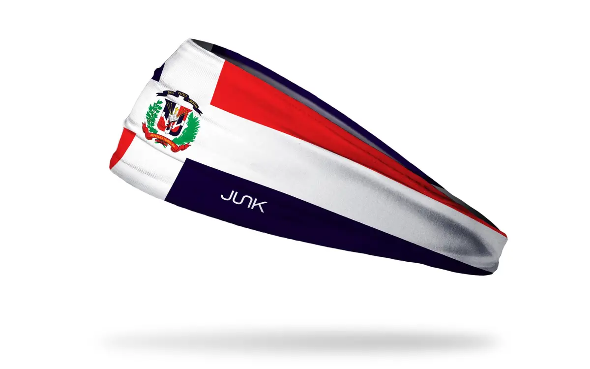 Dominican Republic Flag Big Bang Lite Headband 1