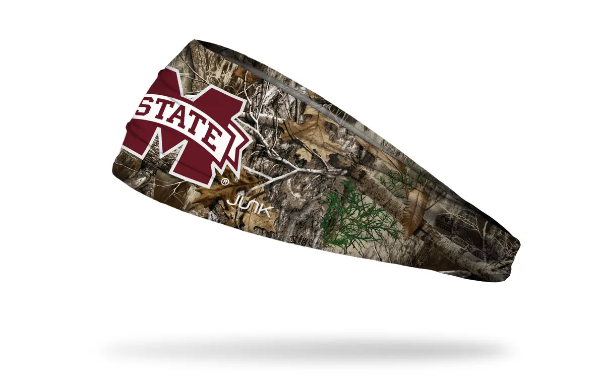 Mississippi State University: Logo Realtree Edge Big Bang Lite Headband 1
