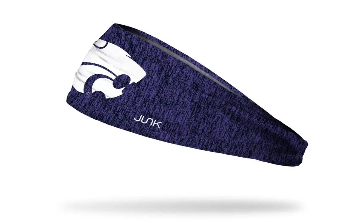 Kansas State University: Wildcat Heathered Big Bang Lite Headband 1