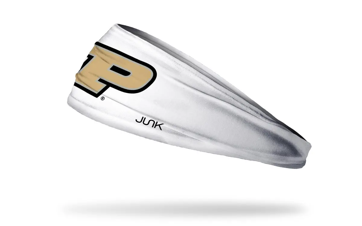 Purdue University: Logo White Big Bang Lite Headband 1