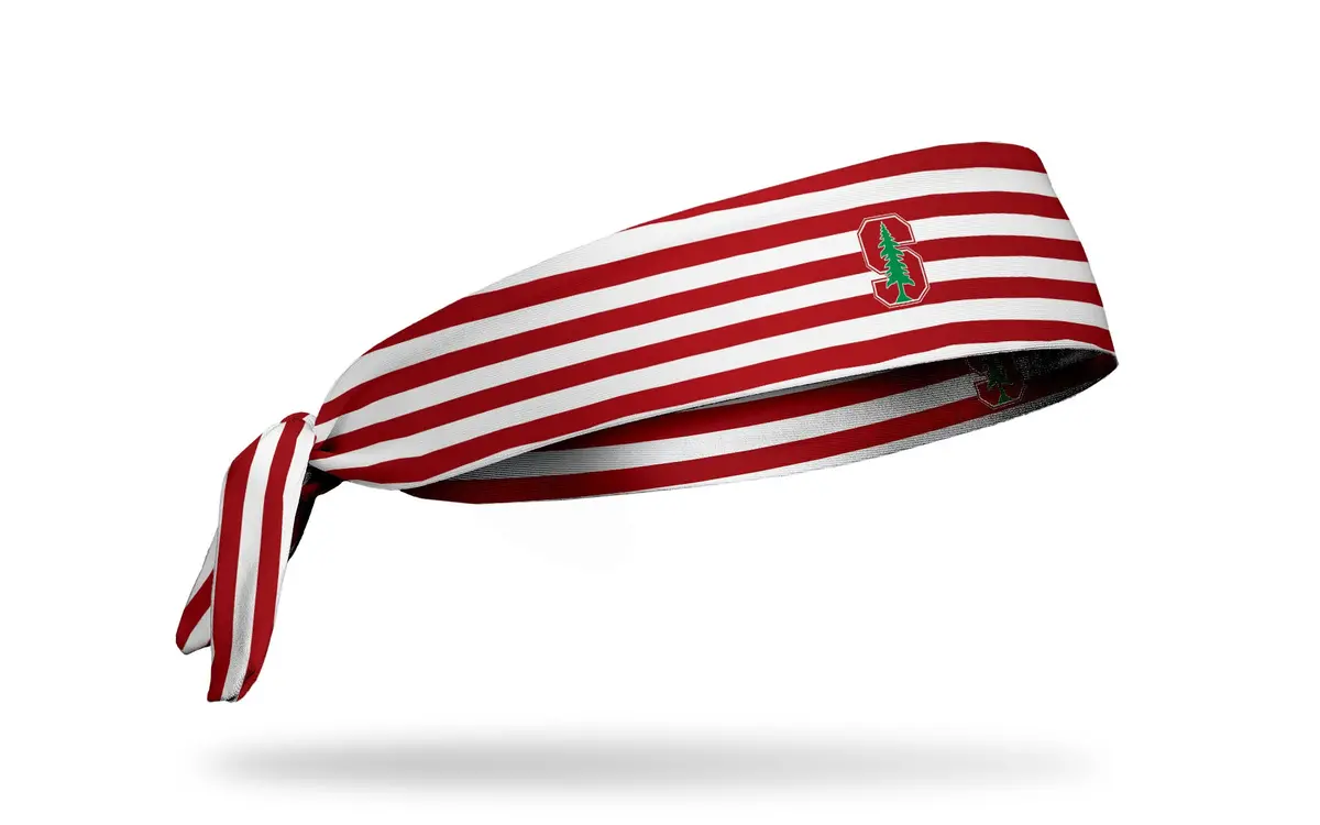Stanford University: Logo Stripes Flex Tie Headband 1