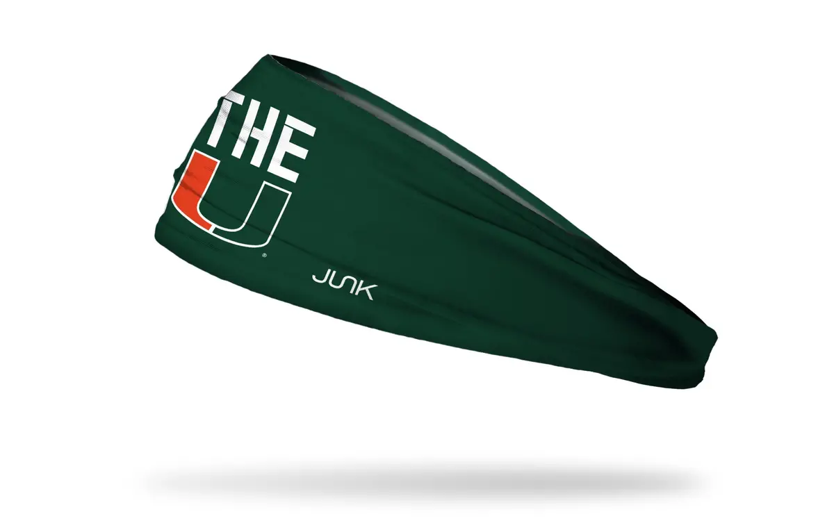 University Of Miami: The U Big Bang Lite Headband 1