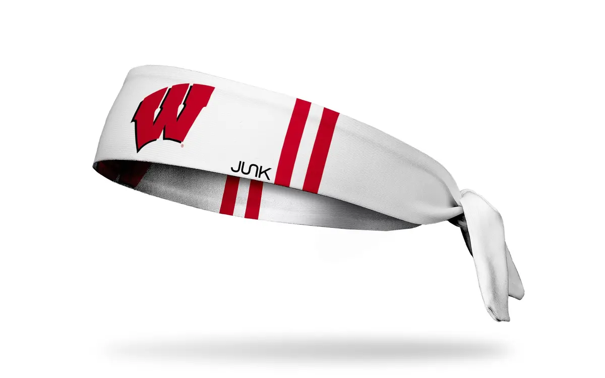 University Of Wisconsin: Varsity Flex Tie Headband 1
