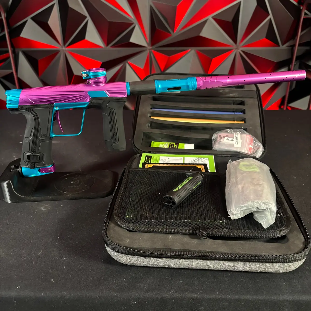 Used Planet Eclipse "Project" G3 Cs3 Paintball Gun - Purple/Blue 1