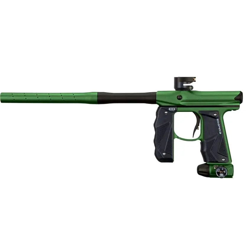 Empire Paintball Mini Gs Marker W/ 2 Piece Barrel - Dust Green / Brown 1