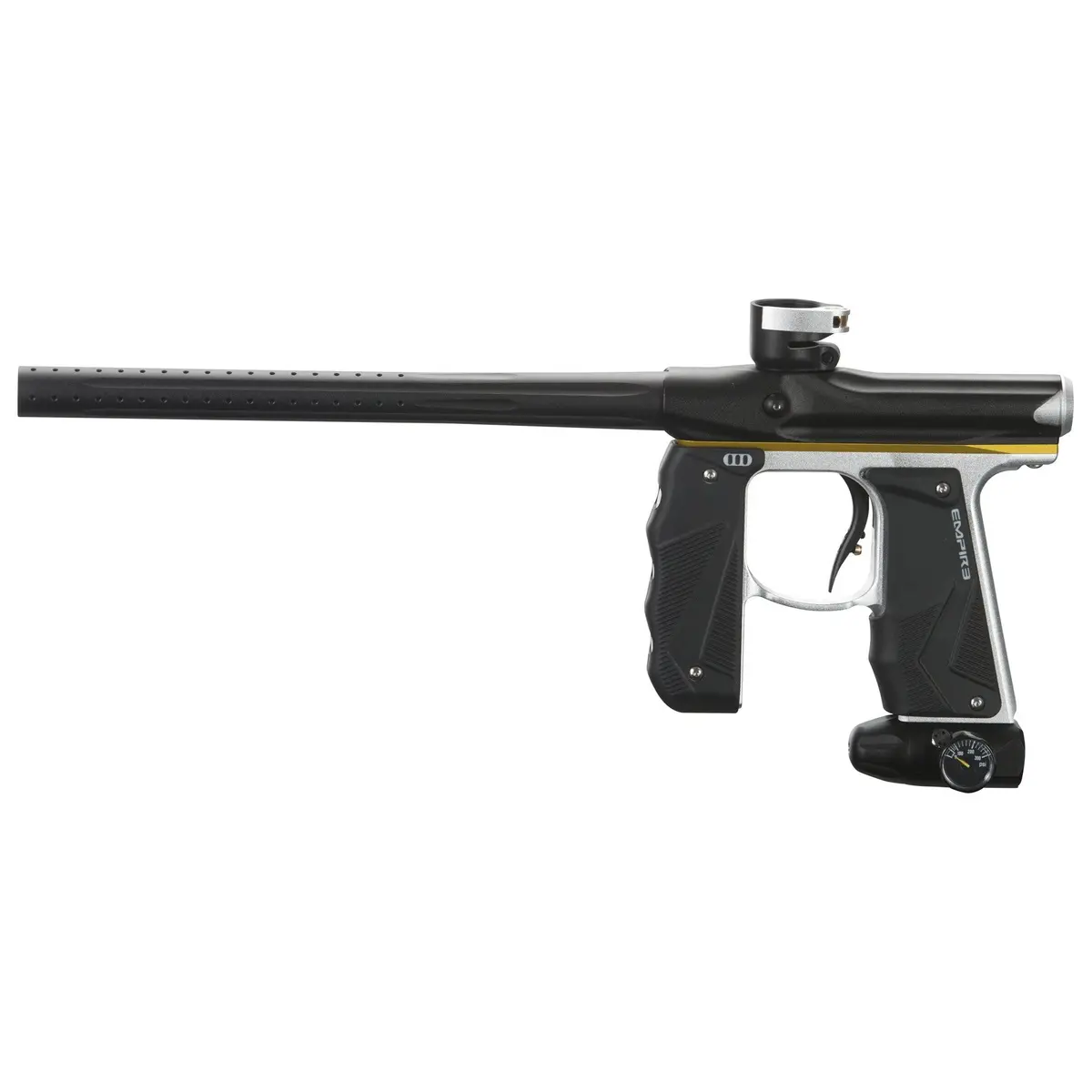 Empire Paintball Mini Gs Marker - Dust Black/Silver/Yellow 1