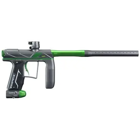 Empire Axe Pro Paintball Marker - Dust Gray / Polished Green 1