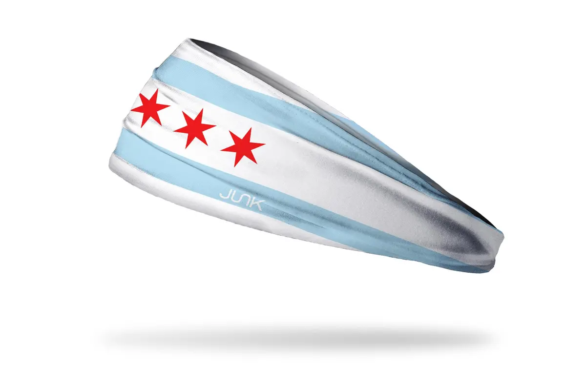 Chicago Flag Big Bang Lite Headband 1