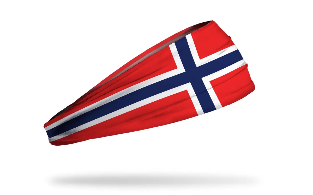 Norway Flag Big Bang Lite Headband 1