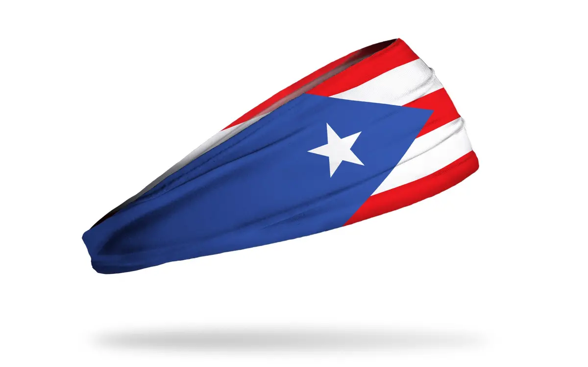 Puerto Rico Flag Big Bang Lite Headband 1