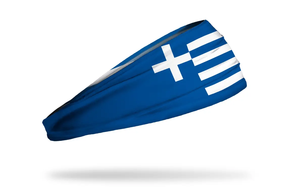 Greece Flag Big Bang Lite Headband 1