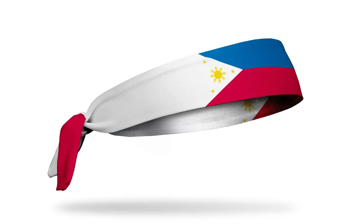Philippines Flag Flex Tie Headband 1