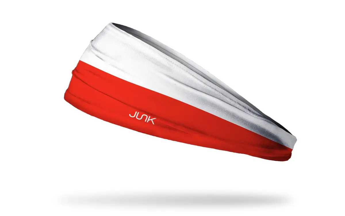 Poland Flag Big Bang Lite Headband 1
