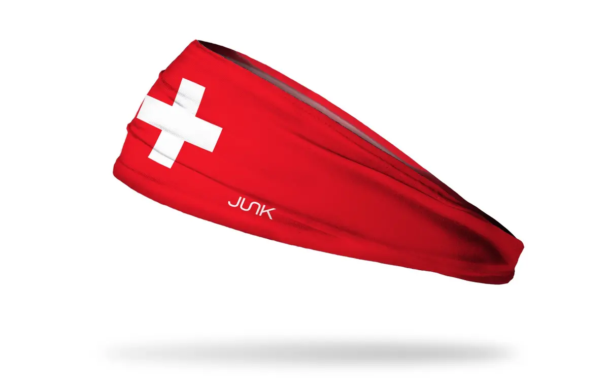 Switzerland Flag Headband 1