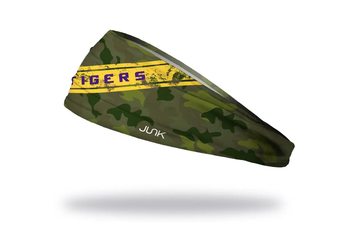 Louisiana State University: Lsu Camo Big Bang Lite Headband 1