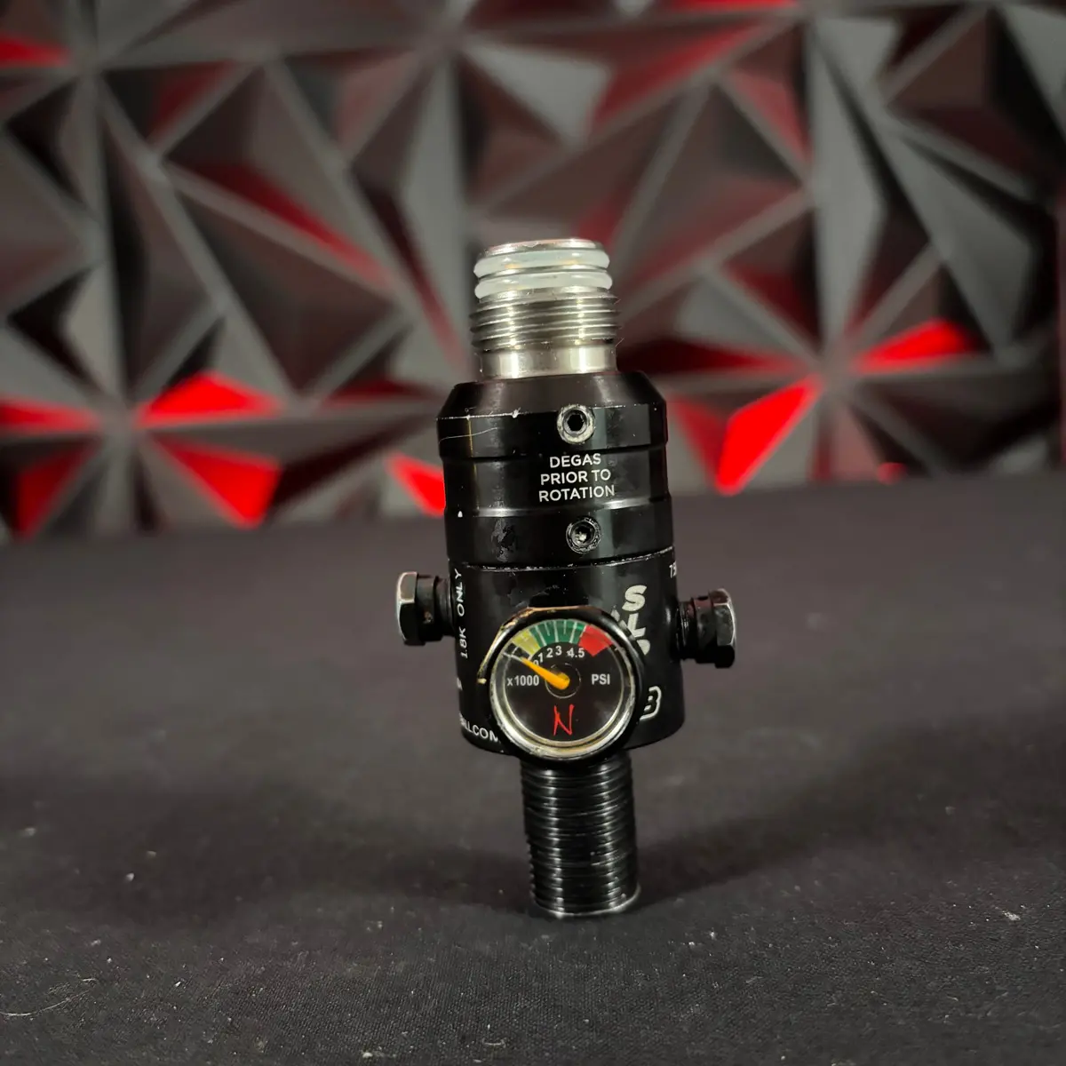 Used Ninja Ace Prov3 Paintball Regulator - Slp - Stainless Steel 1