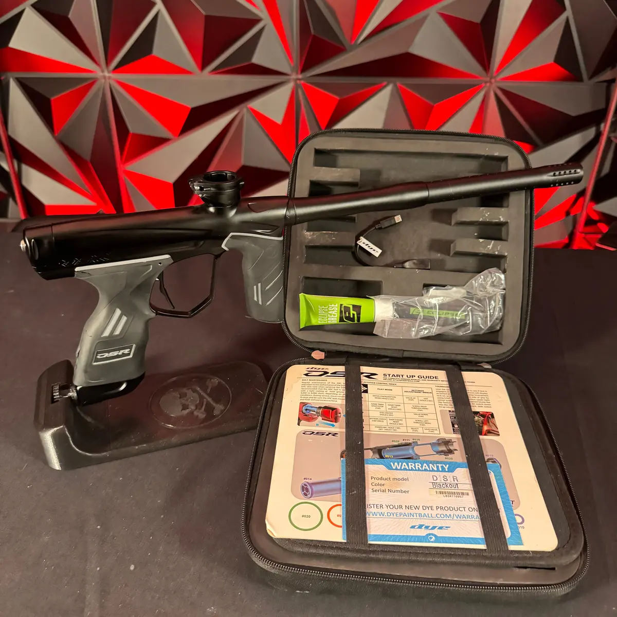 Dye Dsr Paintball Marker - Black 1