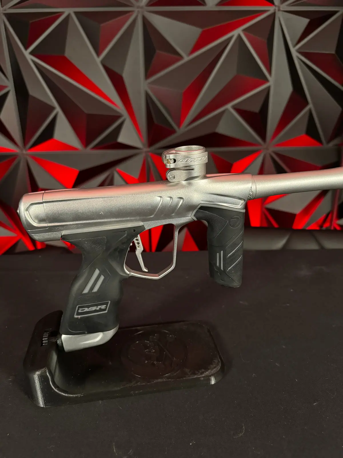 Used Dye Dsr+ Paintball Gun - Dust Silver 1