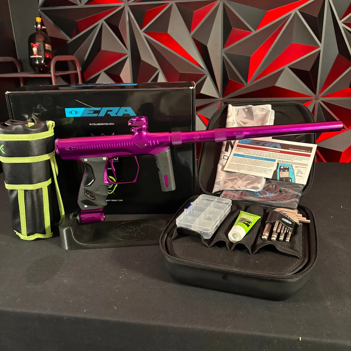 Used Shocker Method Era Paintball Gun - Purple 1