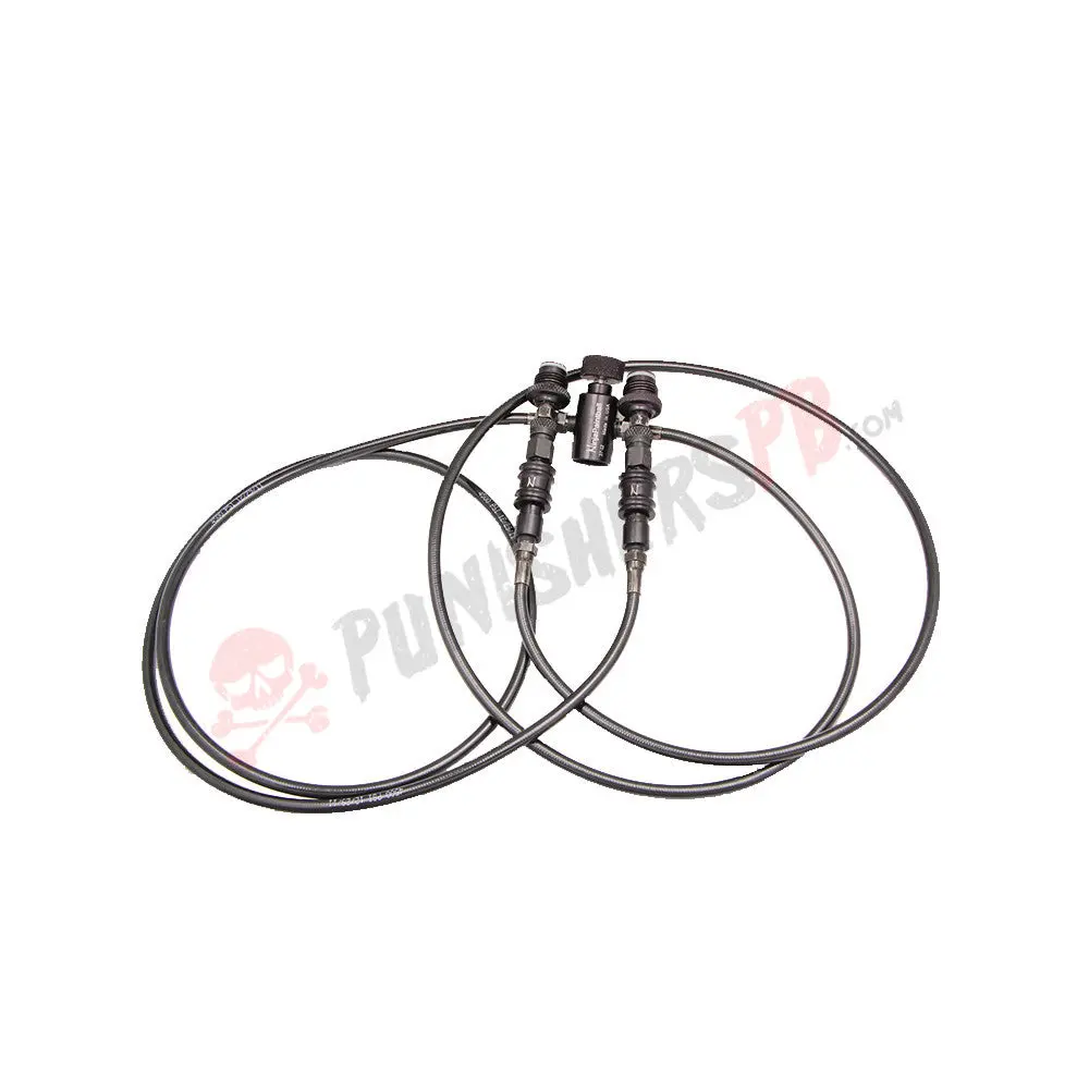 Ninja Microbore Dual Tank Remote Line W/ Slide Check (2 Lines 1 Tank) 1