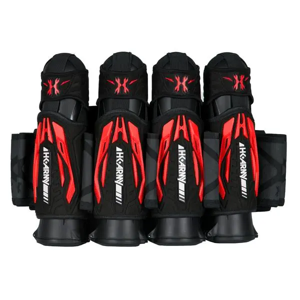 Zero G 2.0 Harness - Black/Red - 4+3+4 1