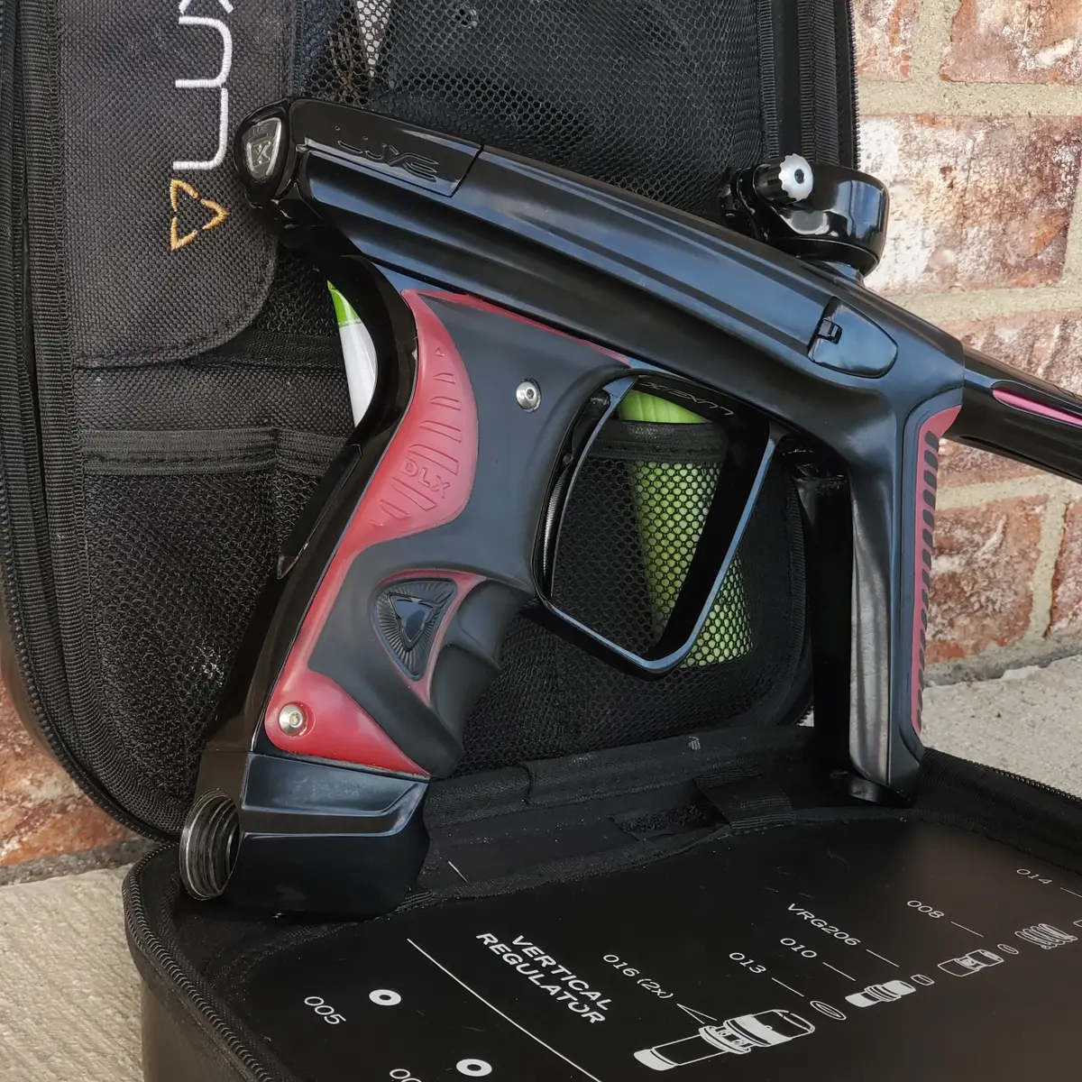 Used Dlx Luxe X Paintball Gun - Black 1