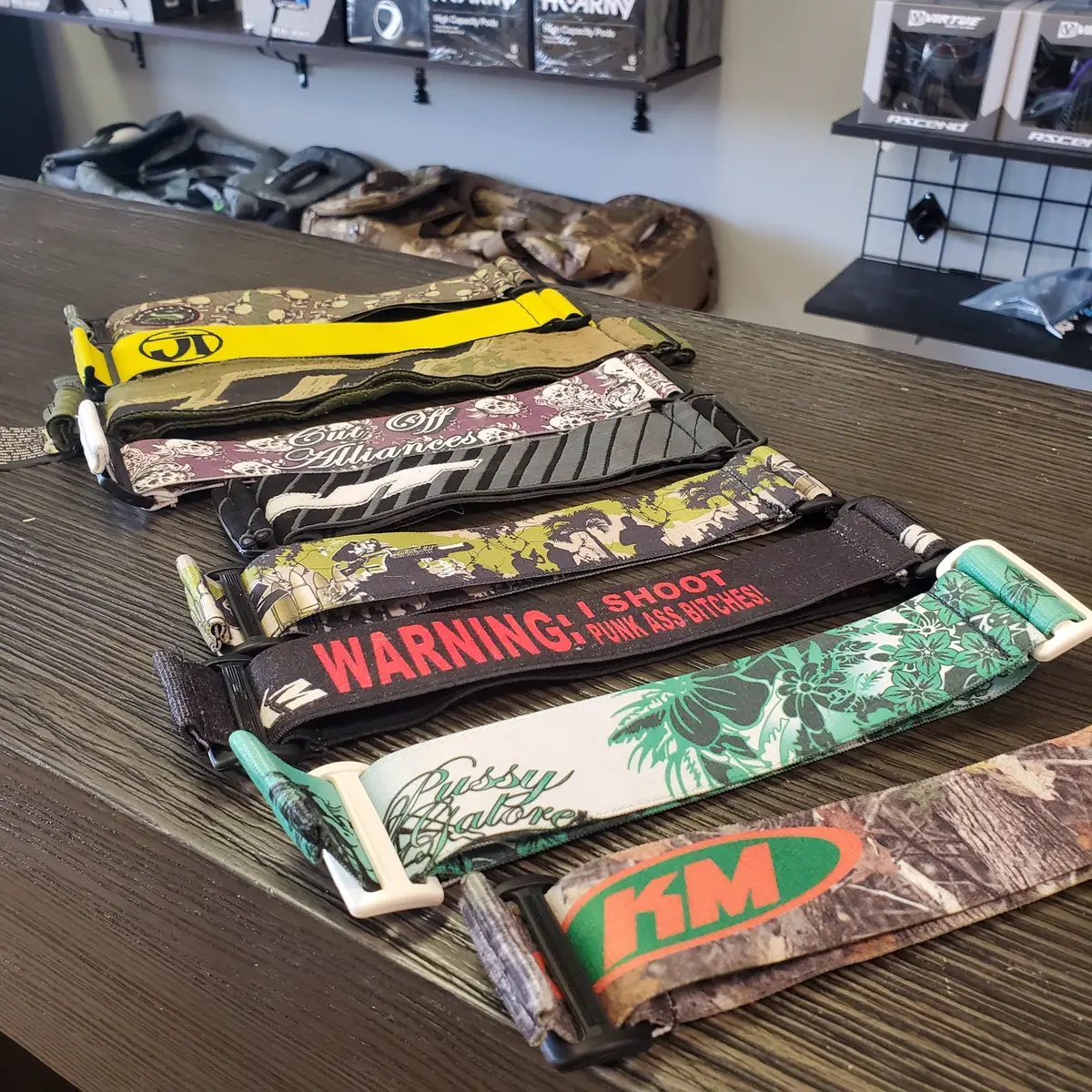 Used 8 Piece Jt Flex Strap Lot 1