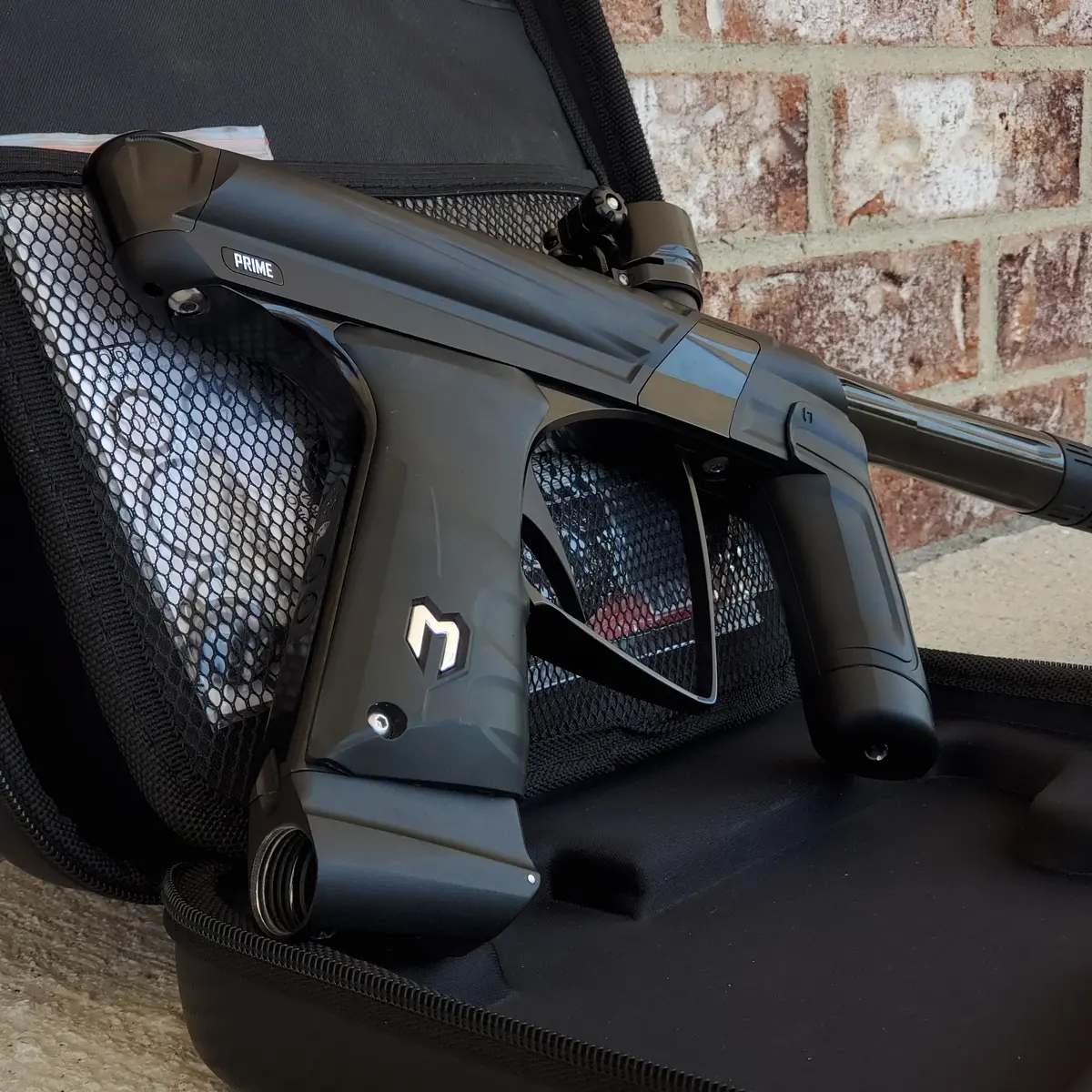 Used Macdev Prime Xts Paintball Gun - Dust Black / Gloss Black 1