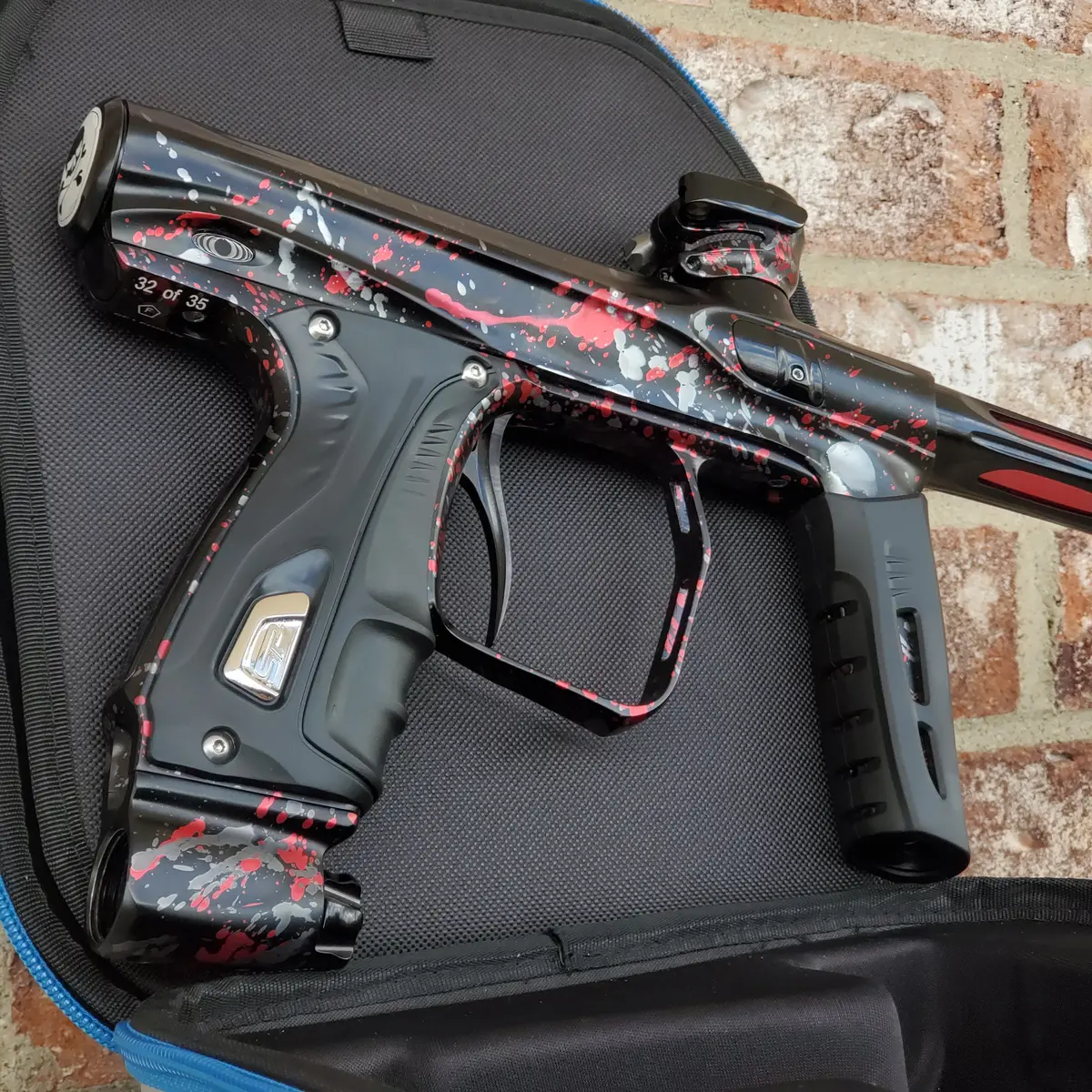 Used Shocker Xls Paintball Gun - Punishers Edition #32 1