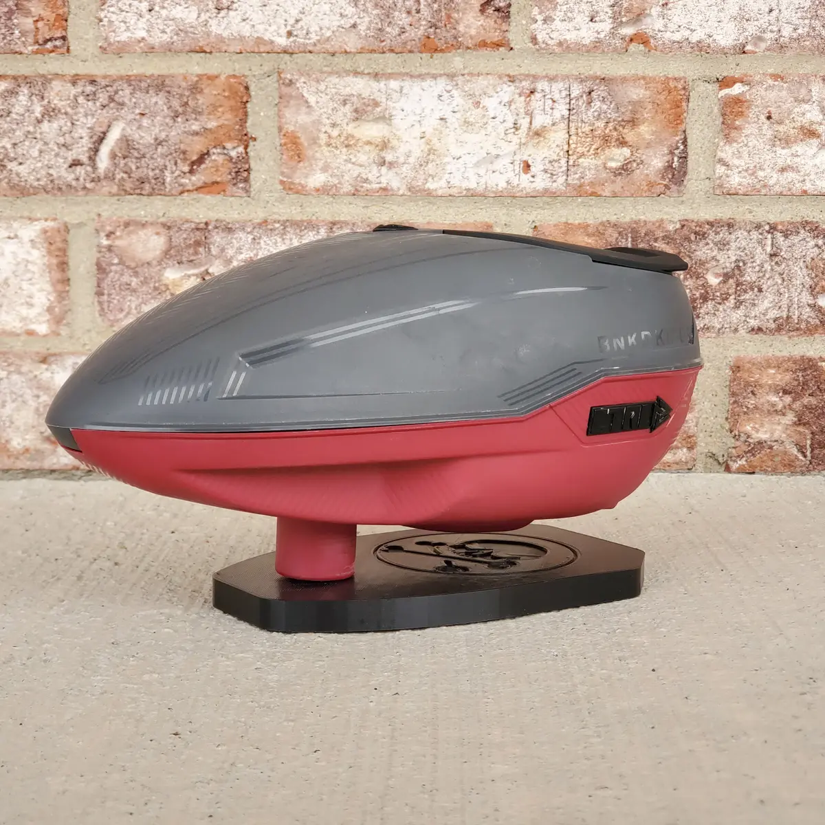 Used Bunker Kings Ctrl Paintball Loader - Gray / Red 1