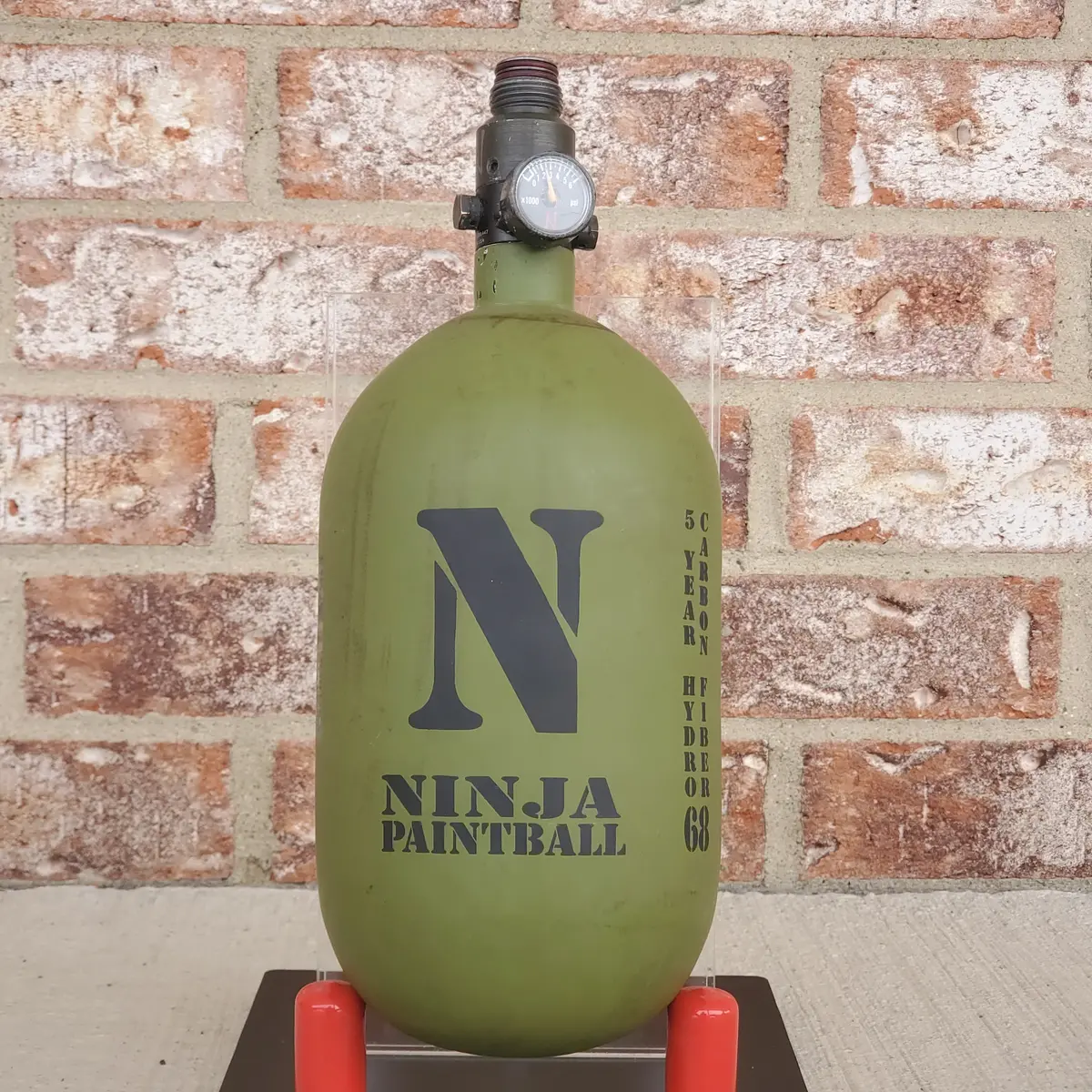 Used Ninja 68/4500 Paintball Tank 1