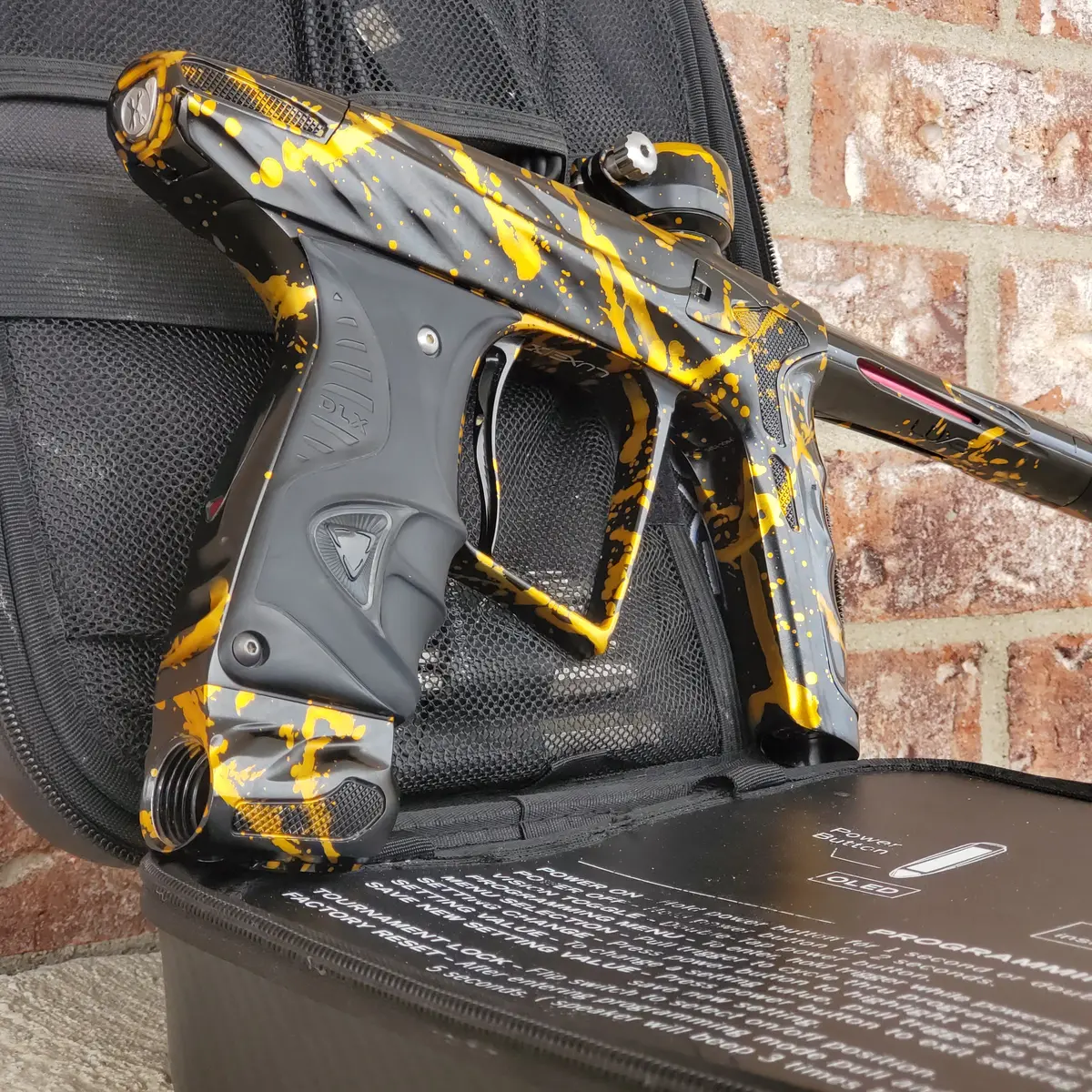 Used Dlx Hk Army A51 Luxe X Paintball Gun - Black / Gold 1