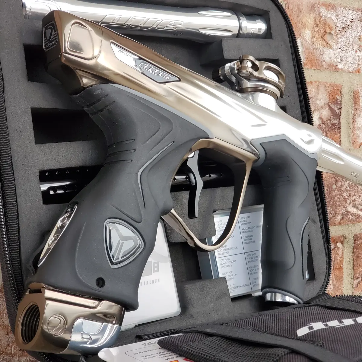 Used Dye M3+ Paintball Gun - Champagne 1
