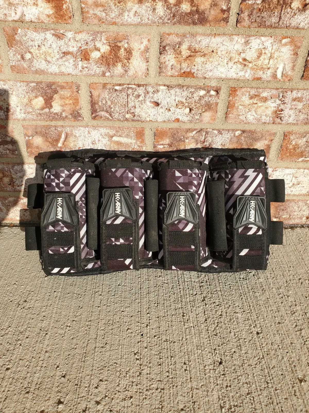 Used Hk Army Eject 4+3 Paintball Pod Pack- Graphite 1