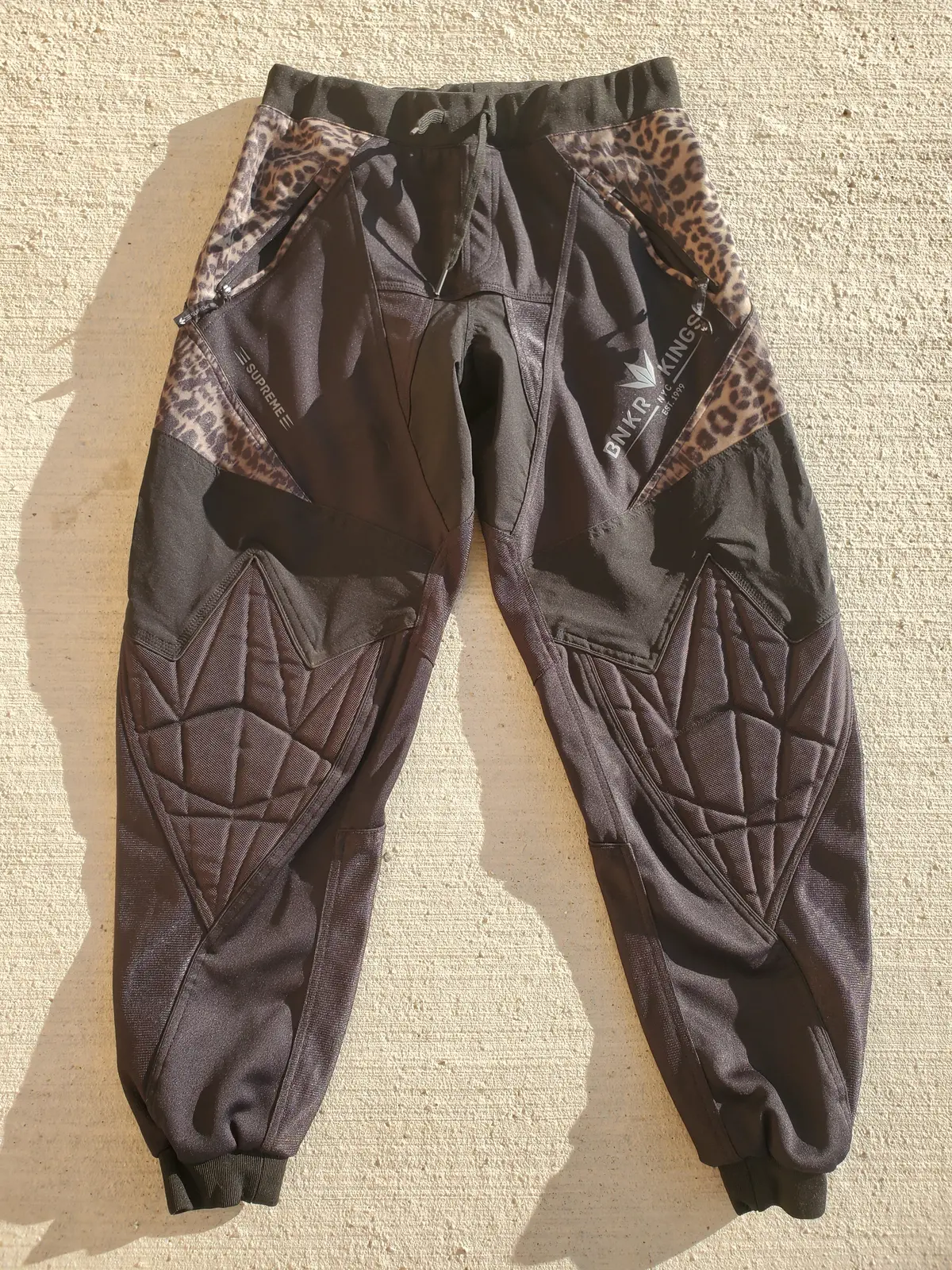 Used Bunker Kings Supreme Jogger Paintball Pants - 2Xl - Cheetah 1