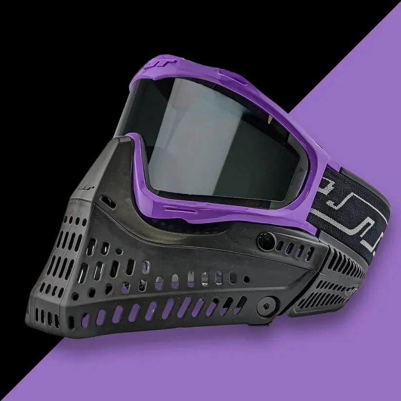 Jt Proflex Paintball Mask - Purple Frame Black W/Clear Lens 1