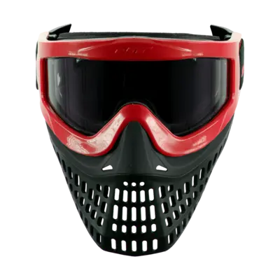 Jt Proflex X Thermal Paintball Mask - Red Frame And Strap W/ Quick Change System 1