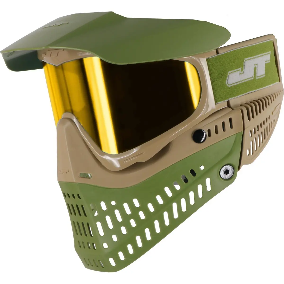 Jt Proflex Le Paintball Mask - Tan/Olive 1
