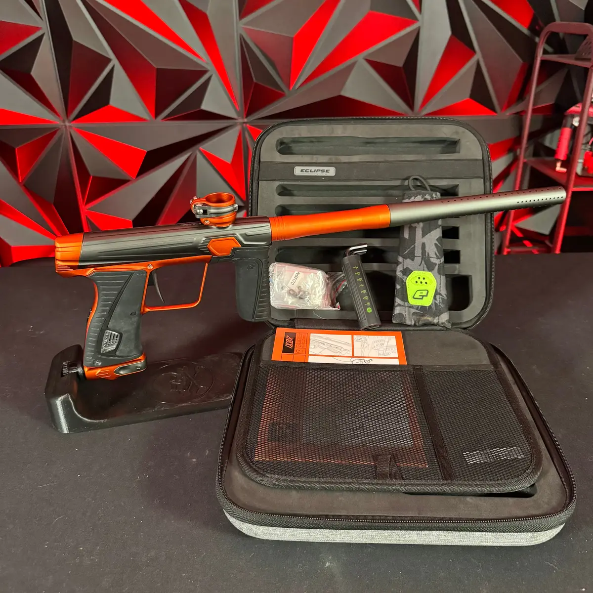 Used Planet Eclipse Gtek 180R Paintball Gun - Ember Storm 1