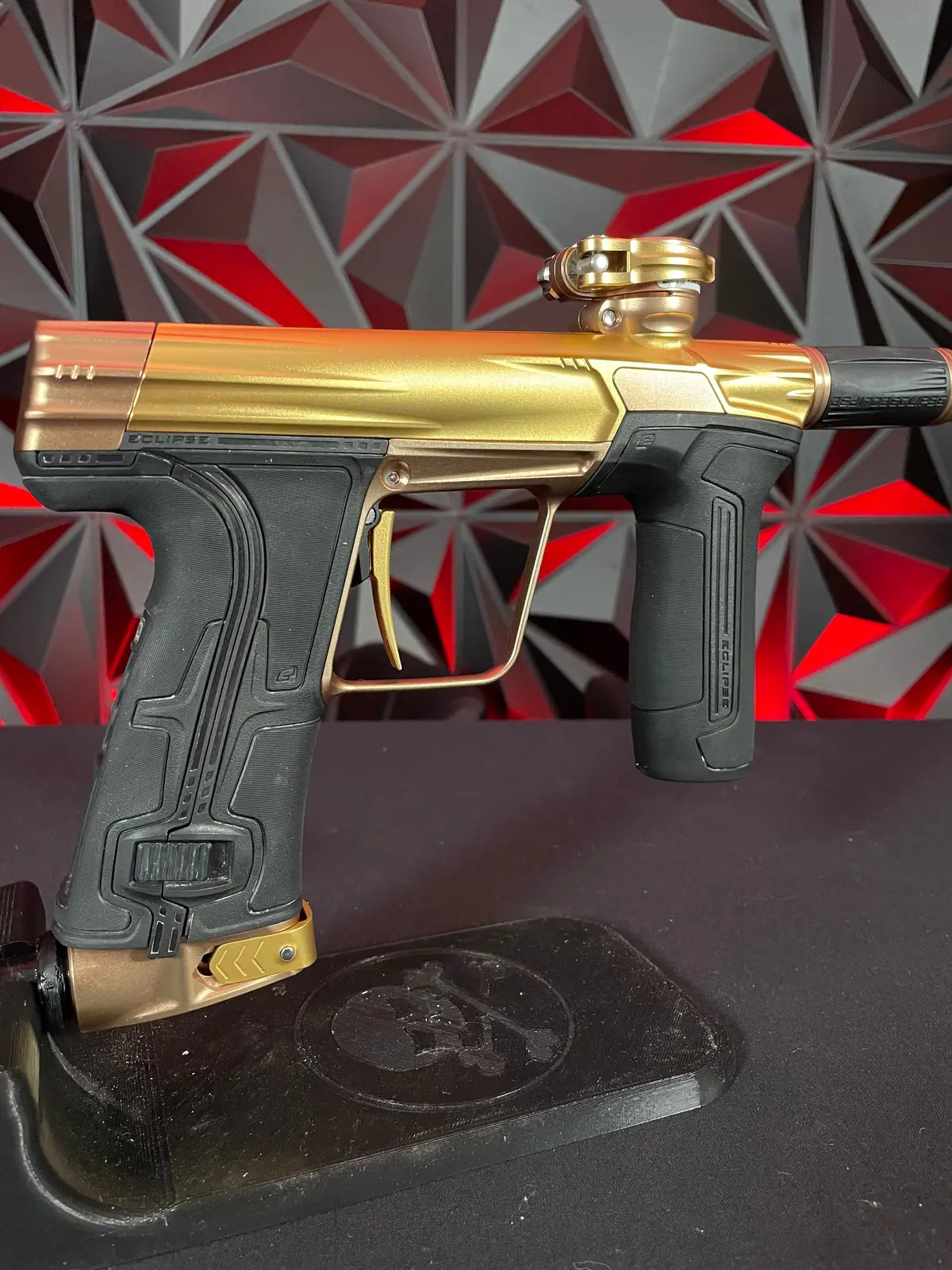 Used Planet Eclipse Cs3 Paintball Gun - Crusade (Gold/Bronze) 1