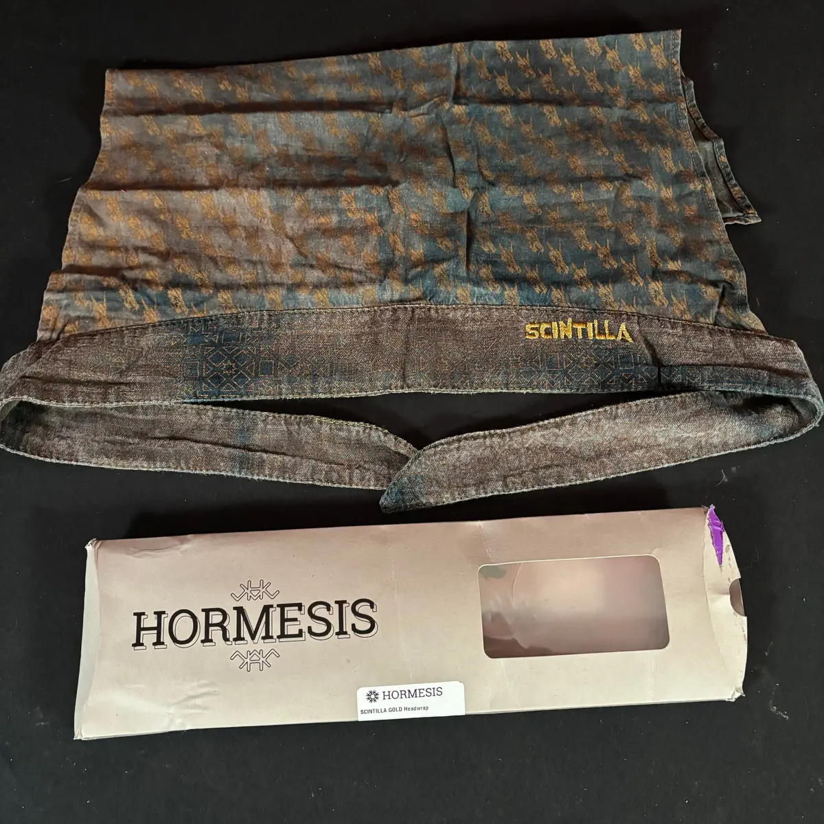 Used Hormesis Scintilla Headwrap - Gold 1
